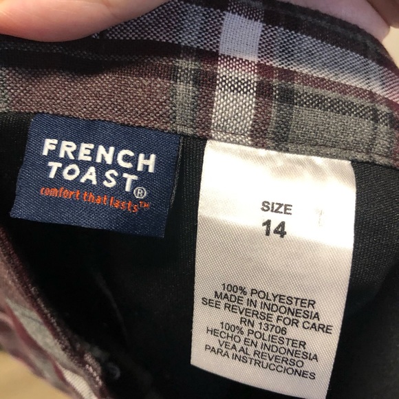 French toast tartan ladies skirt size 14 - Picture 4 of 4